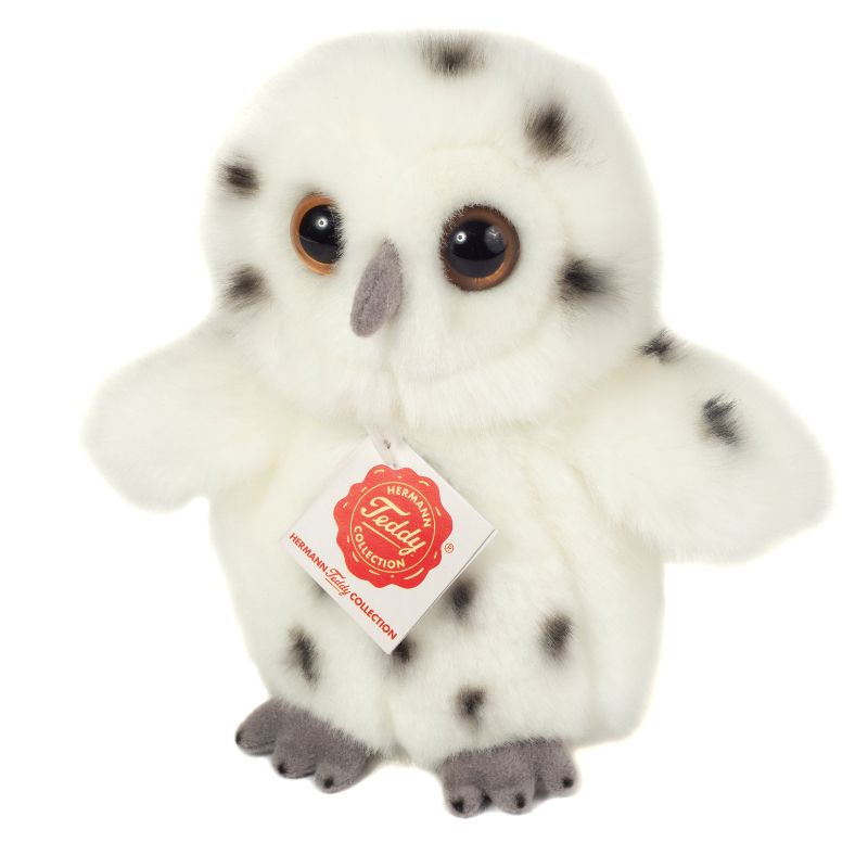 Teddy Hermann 941729 Schneeeule 16 cm Stoff/Plüsch/Kuscheltier NEU