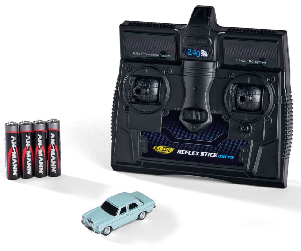 Carson 500504170 1:87 M-B 200/8 blau 100% RTR