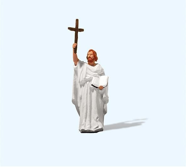 Preiser 29117 Heiliger Bonifatius 1:87 Spur H0 Neu OVP Figur