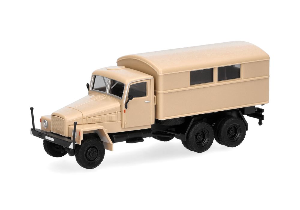 Herpa 747325 IFA G5 Koffer-LKW sandbeige 1:87 Spur H0 NEU OVP