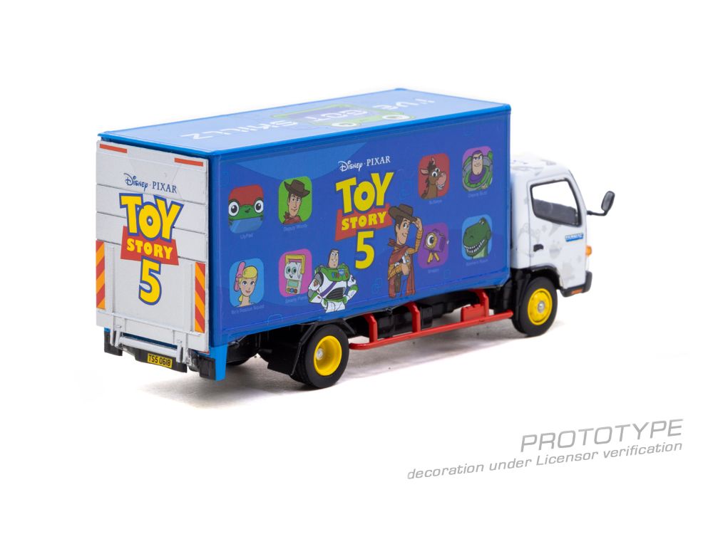 Tarmac Works T64T-TL002-TS 1/64 Mitsubishi Fuso Canter Toy Story 5