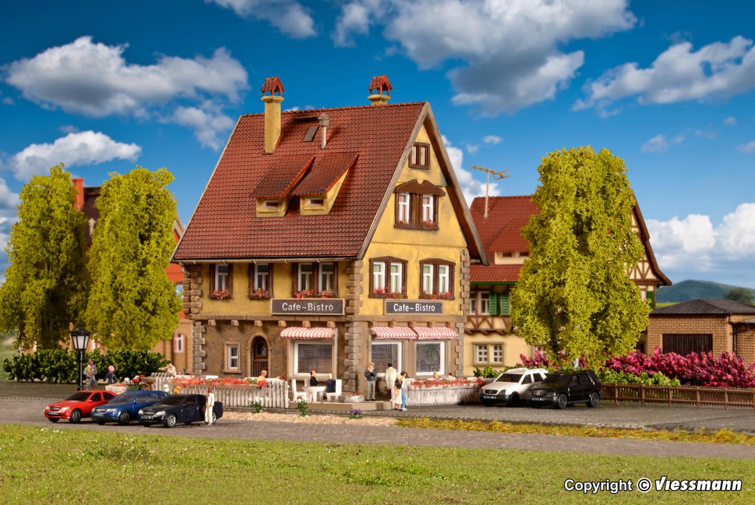 Vollmer 47695 Café-Bistro 1:160 Spur N Bausatz Neu OVP