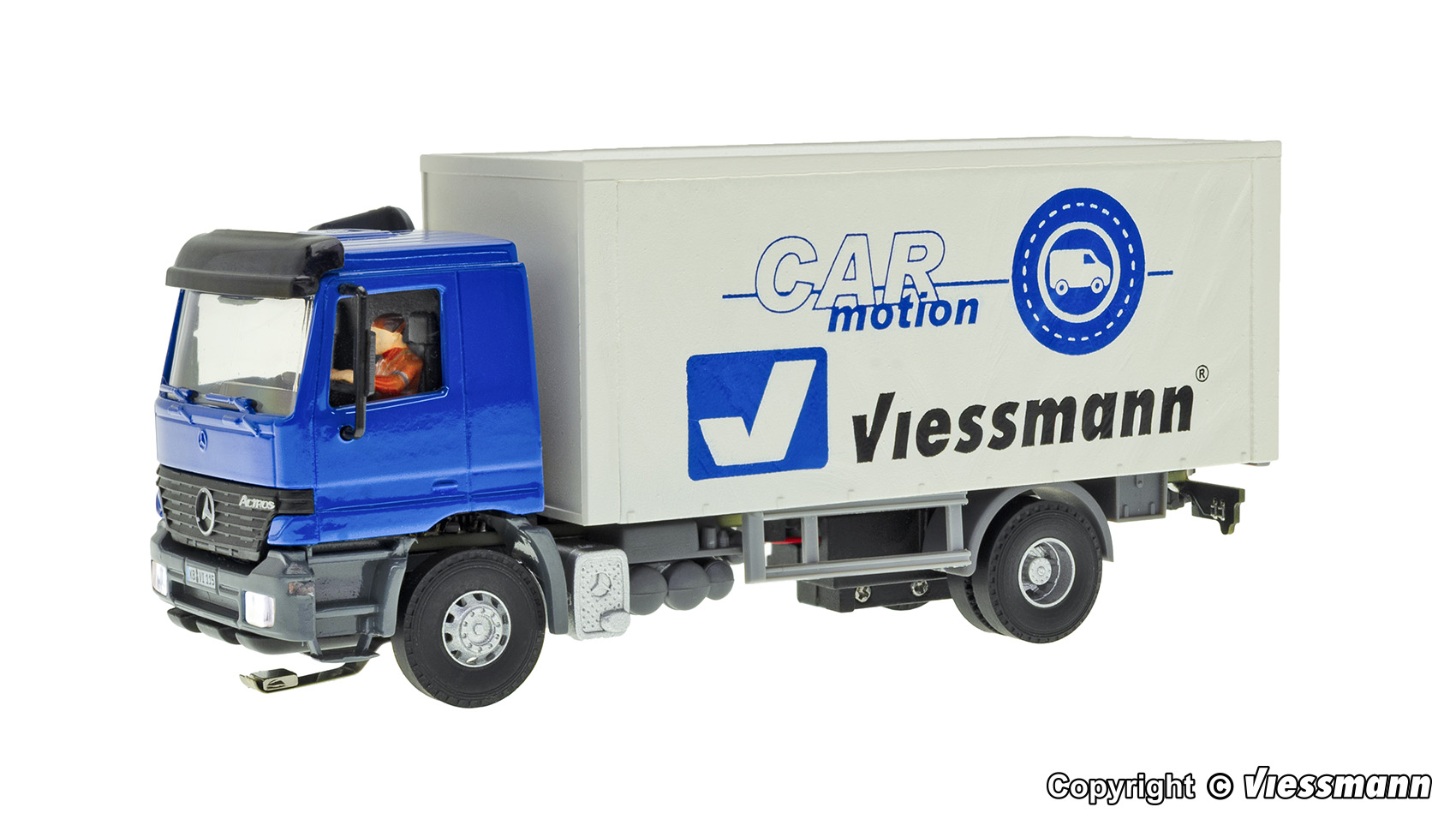 Viessmann 8116 MB ACTROS 2-achs Kofferaufbau Funktionsmodell Spur H0