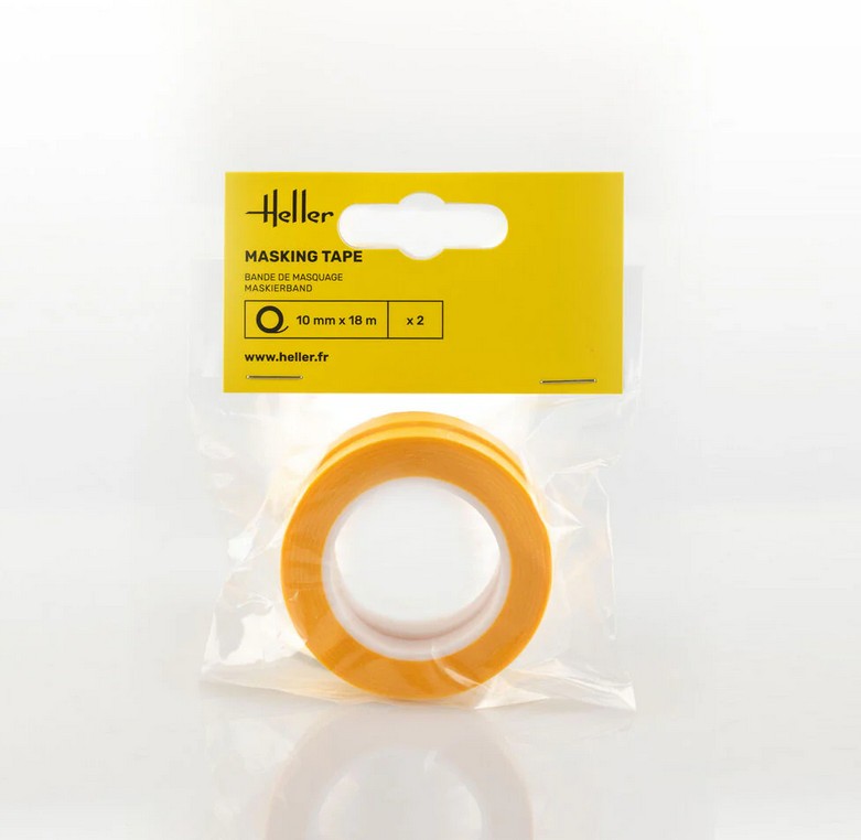 Heller 99013 Maskierband 10 mm x 18 m (2-teilig) NEU OVP
