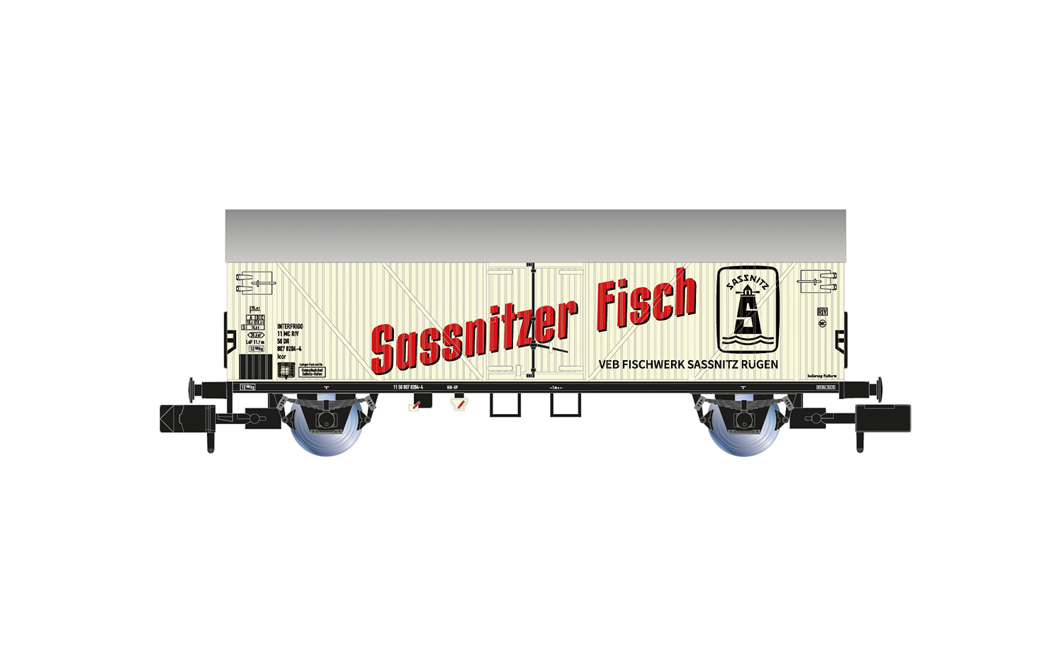 Arnold HN6751 DR, 2-achs. Kühlwagen „Sassnitzer Fisch”
