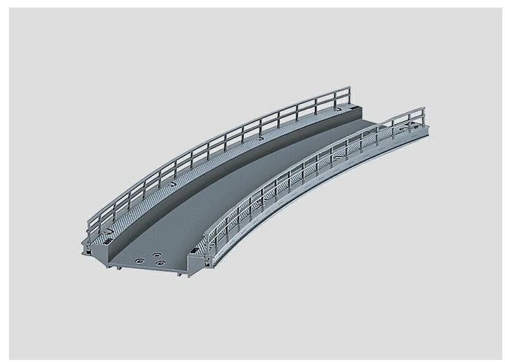 Märklin 74623 Gebogenes Rampenstück - 437,5 mm - Spur H0 - Neu