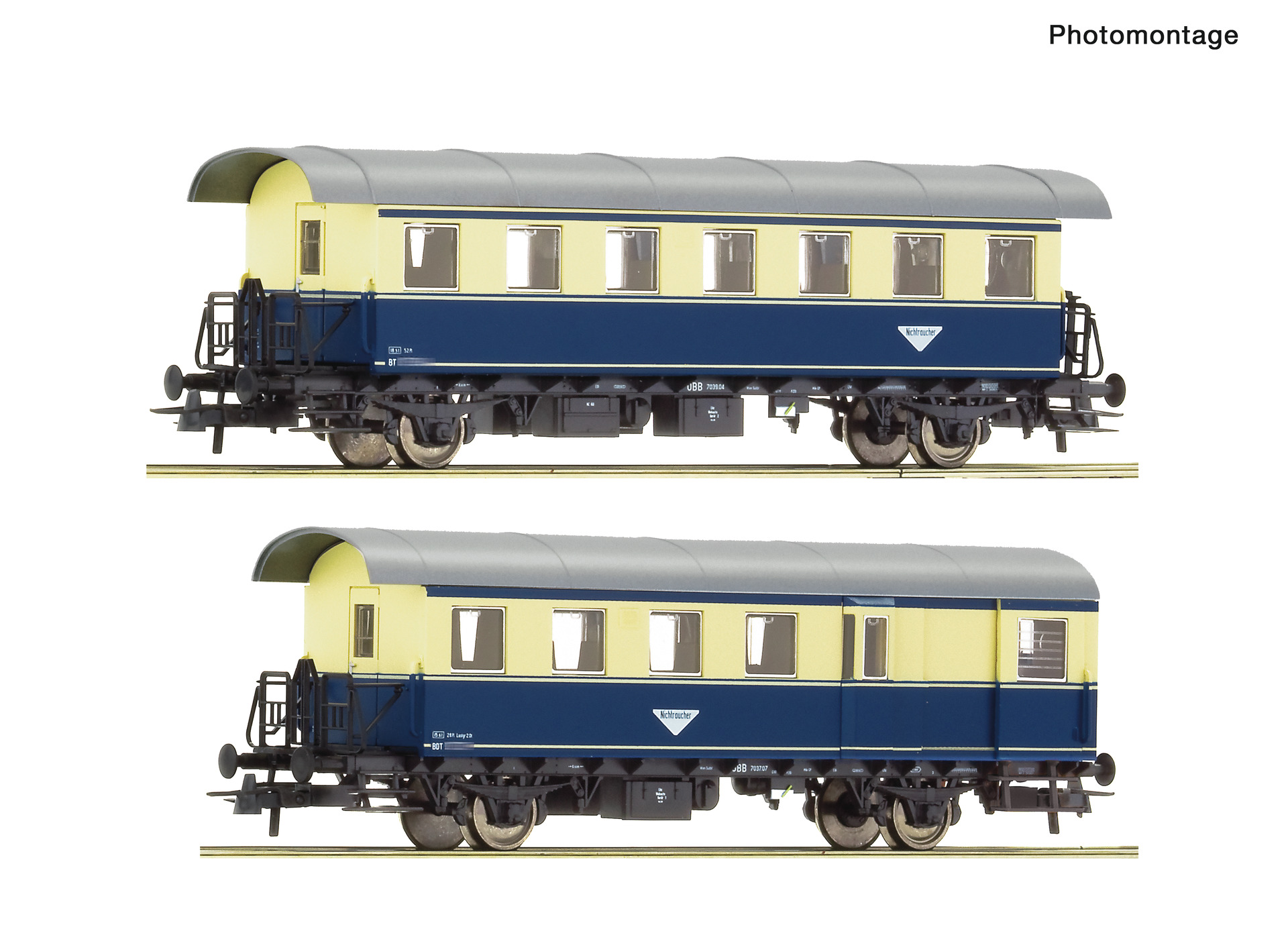 Roco 6200081 2-tlg. Set: Spantenwagen