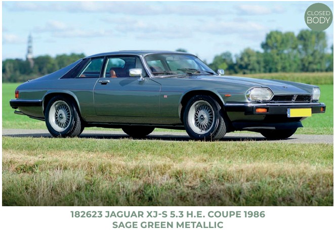 Norev 182623 Jaguar XJ-S 5.3 H.E. Coupe 1986 Sage Green metallic 1:18