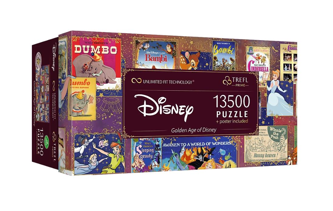 Trefl 81026 Golden Age of Disney 13500 Teile Puzzle Neu OVP