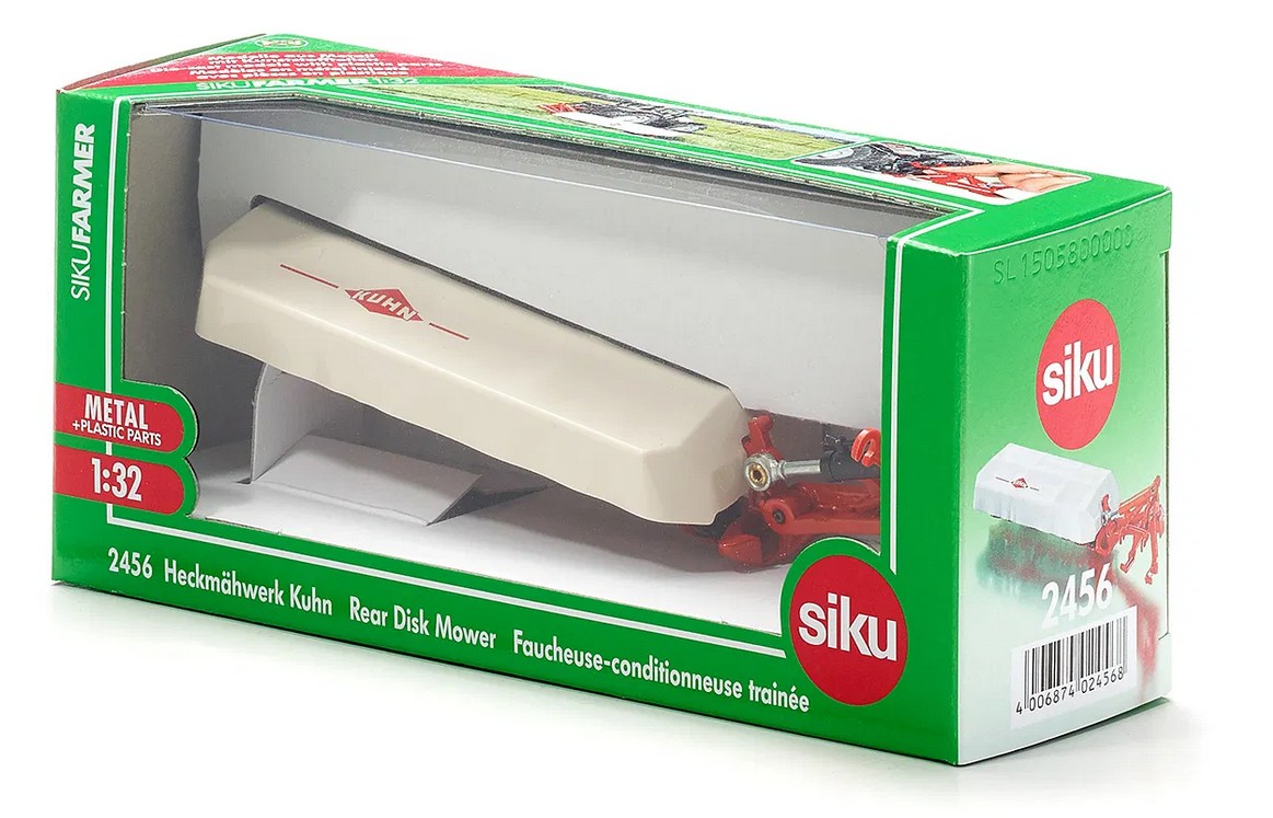 Siku 2456 Kuhn Heckmähwerk 1:32 Spur 1 Standmodell NEU OVP