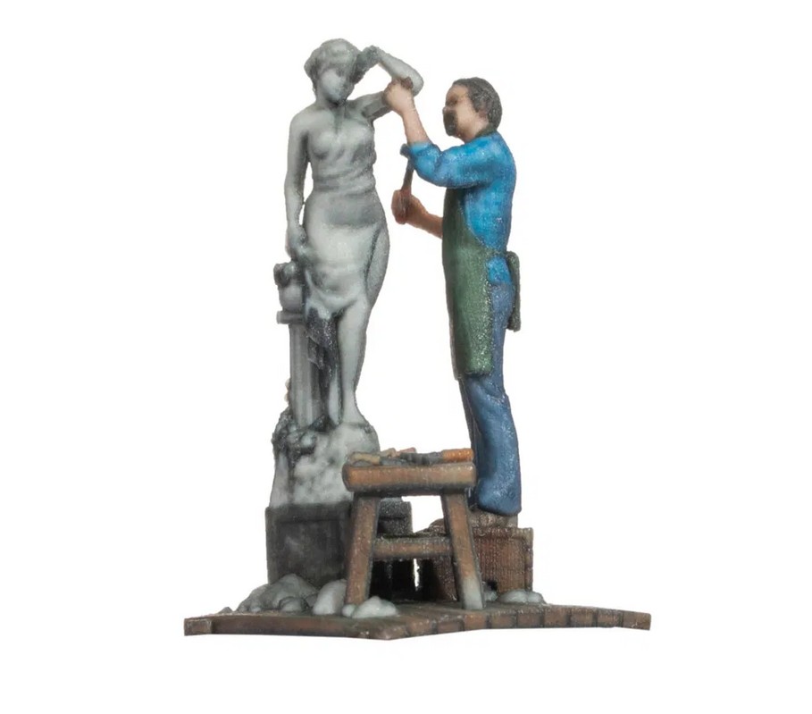 Noch 10020 Bildhauer 1:87 Spur H0 NEU OVP Figur