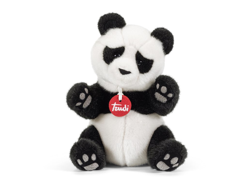 Trudi 26515 Panda Bär Kevin (S) 16x21x12 cm Stoff/Plüsch Neu