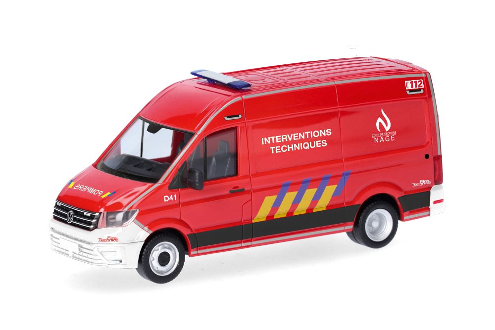 Herpa 099387 VW Crafter Kasten HD FW Interv 1:87