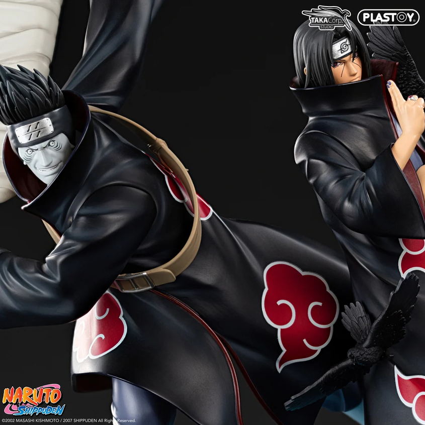 Plastoy 042001 Naruto Shippuden Itachi & Kisame 35 cm NEU OVP Figur