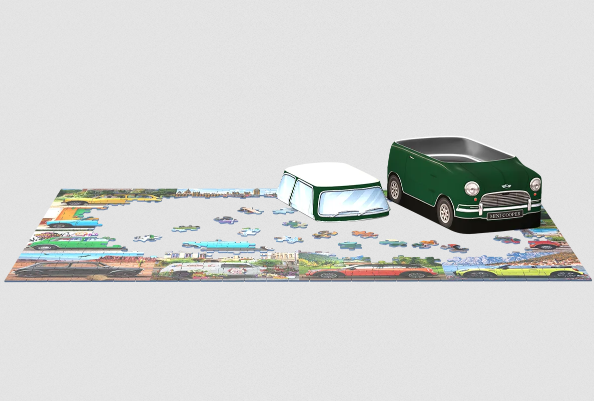 EUROGRAPHICS 8551-6089 Mini Cooper Dose 550 Teile Puzzle NEU OVP