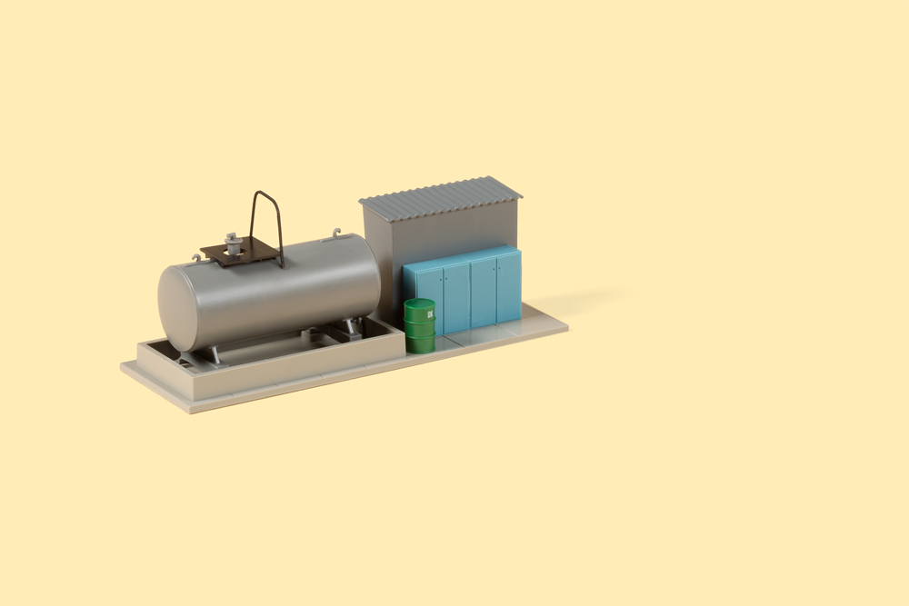 Auhagen 11469 Kleinlok-Tankstelle 1:87 Spur H0 Bausatz Neu OVP