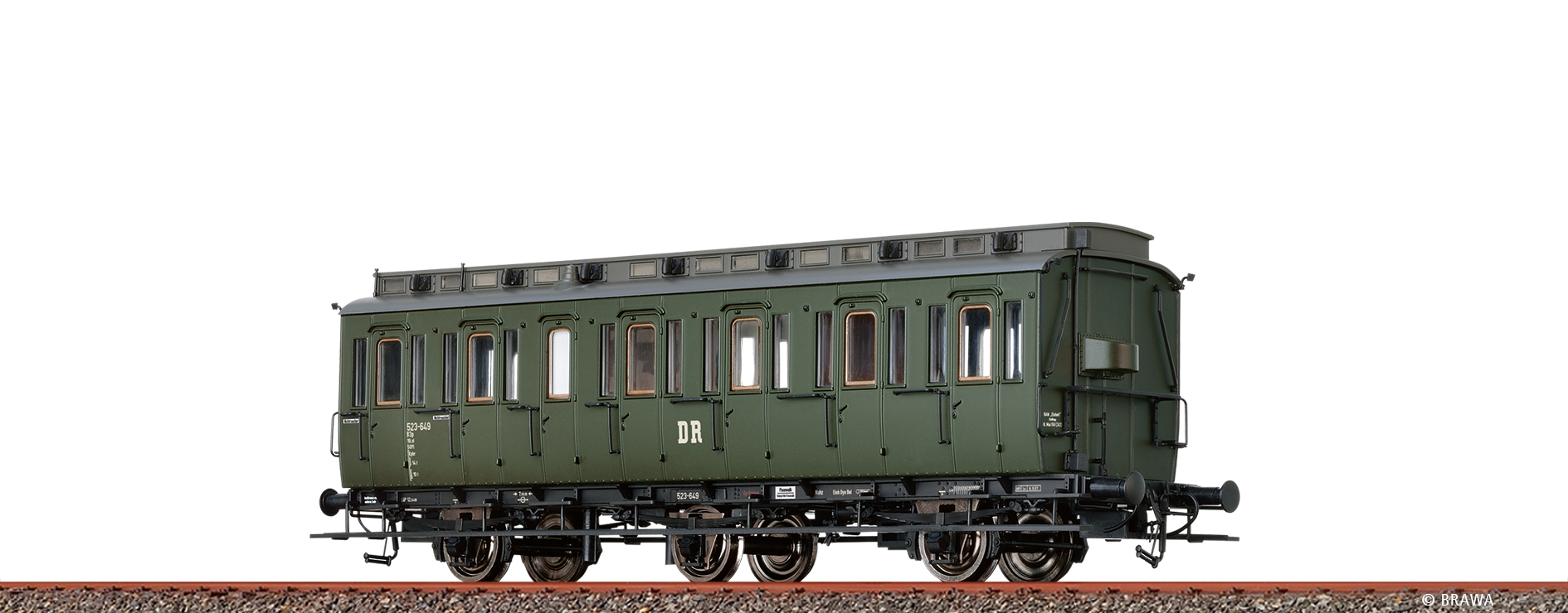 Brawa 45490 H0 Abteilwagen B3 DR