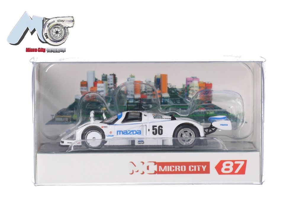 Herpa 87MC000095 MicroCity: Mazda 787B "56", weiß 1:87 Spur H0 NEU