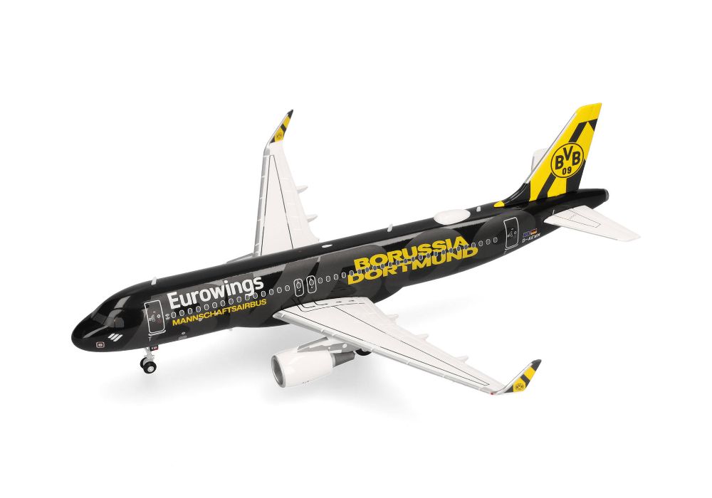 Herpa 573764 Eurowings Airbus A320 D-AEWM "BVB" (2025) 1:200