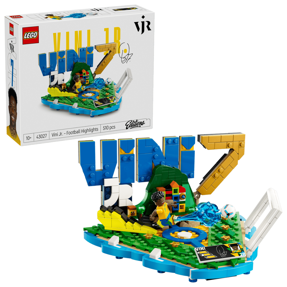 LEGO 43027 EDITIONS Vini Jr. – Fußball-Highlights Bausatz NEU OVP