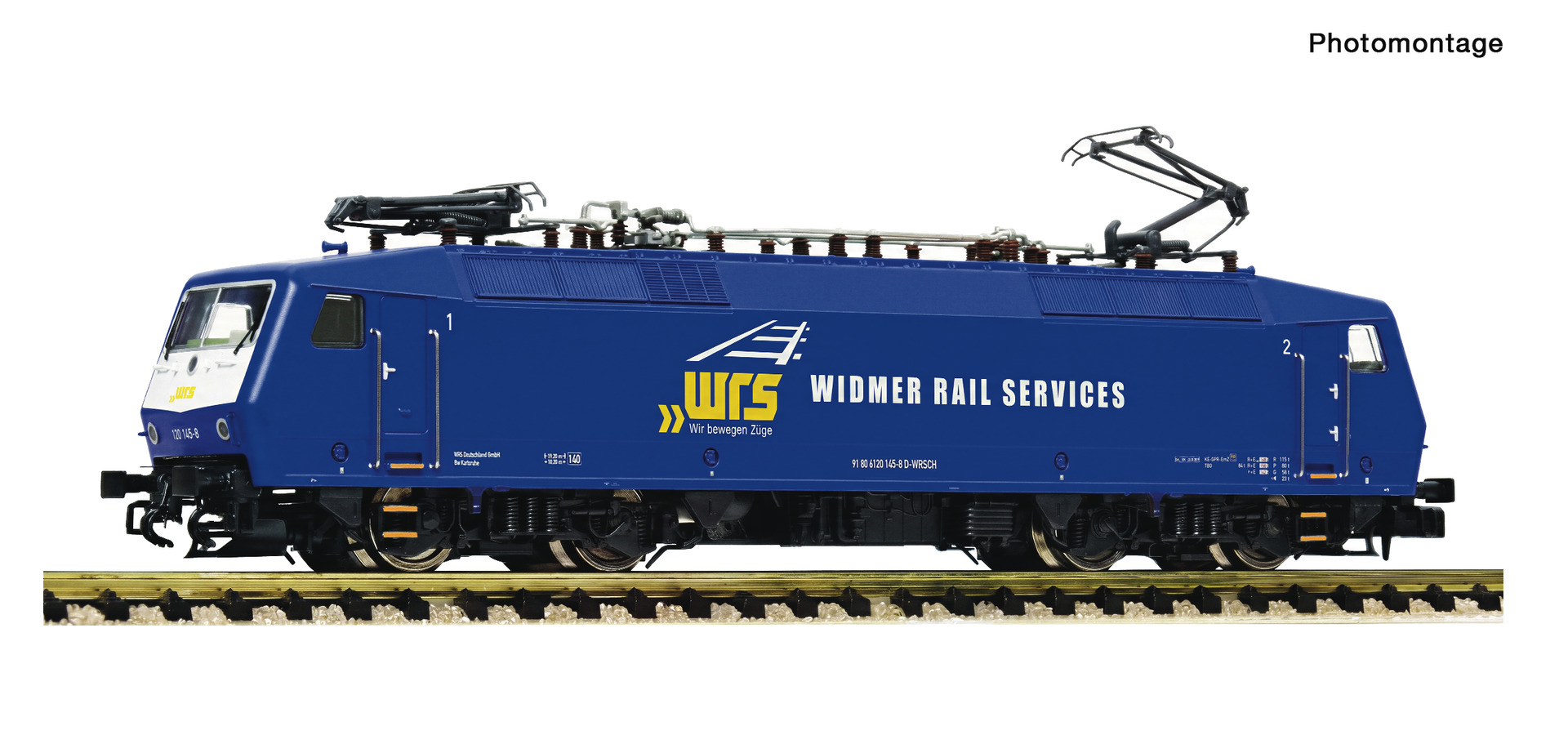 Fleischmann 7570105 Elektrolokomotive 120 145-8, WRS