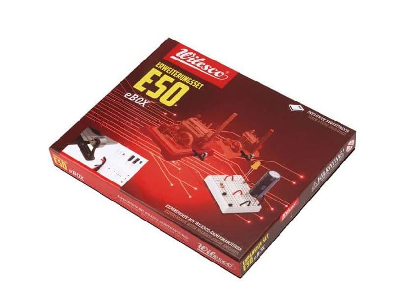 Wilesco 01250 Ergänzungsset E50 für Experimentierbausatz D100E