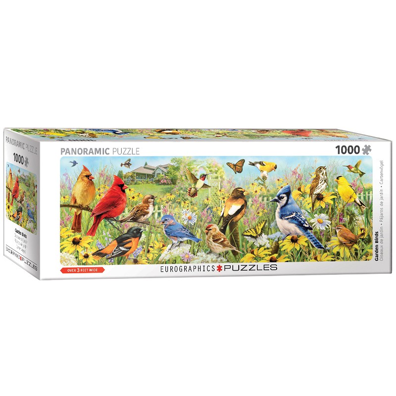 EUROGRAPHICS 6010-5338 Vögel im Garten 1000 Teile
