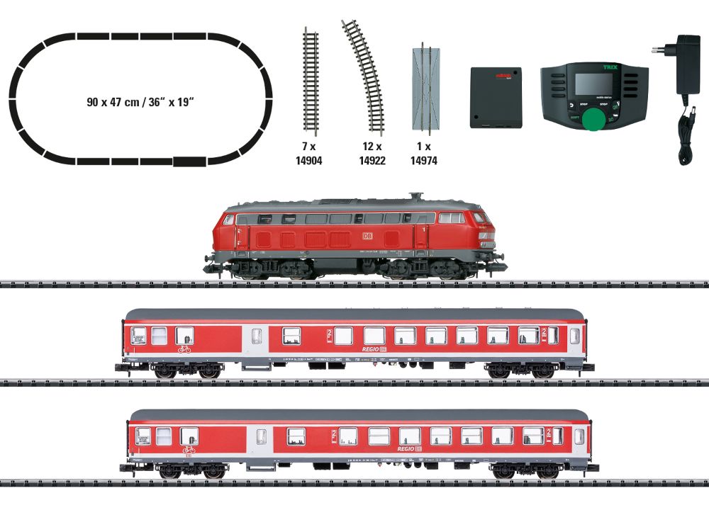 Trix 11170 Digital-Startpackung "Freizeitexpress" (DB AG) Spur N