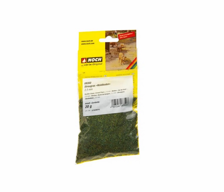 Noch 08350 Streugras “Waldboden” 2,5 mm 20 g Beutel NEU OVP