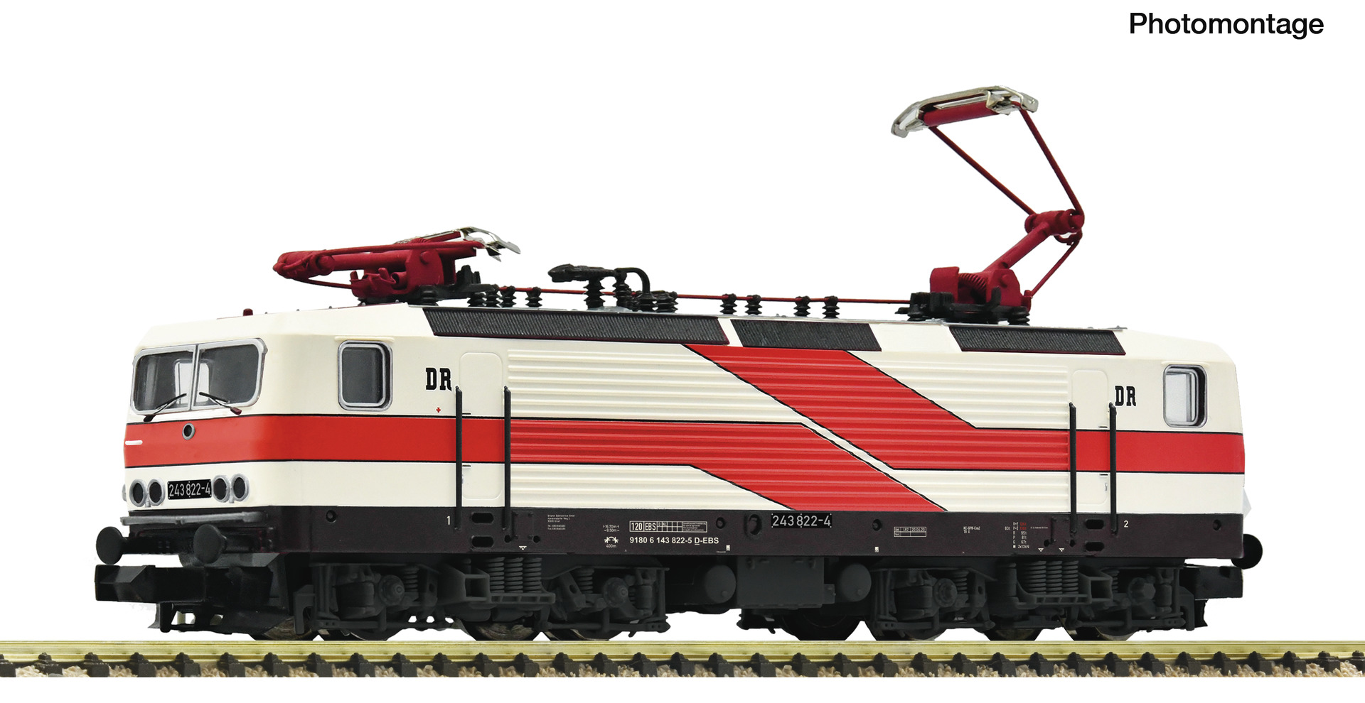 Fleischmann 7570075 Elektrolokomotive 243 822-4