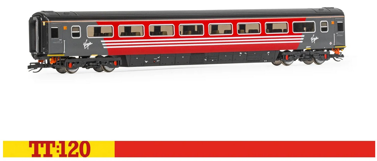 Hornby TT4047B Virgin HST Mk3 '42177' Trailer Standard Coach Spur TT