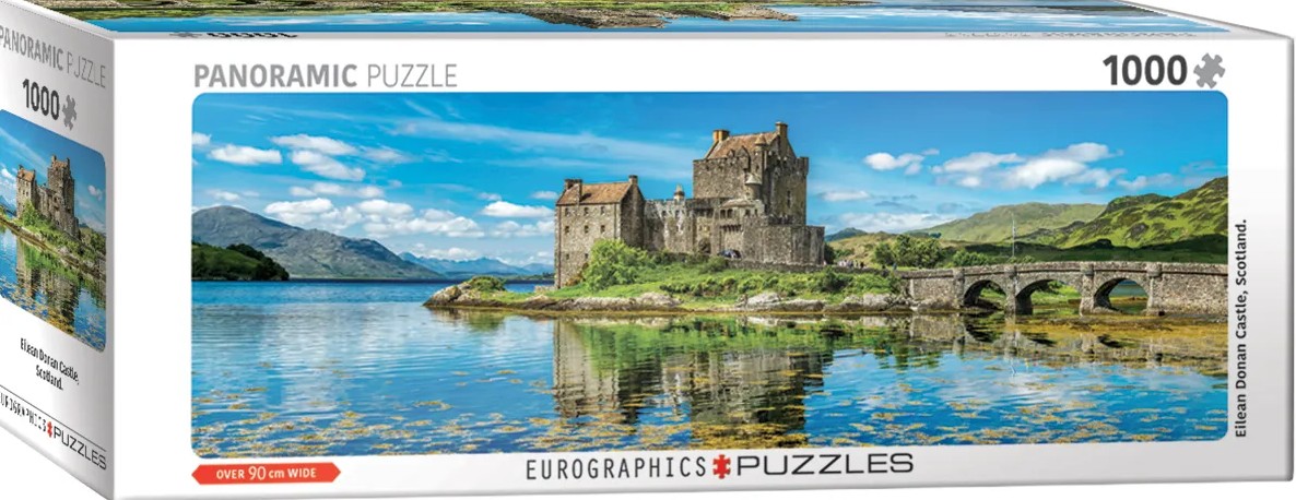 EUROGRAPHICS 6010-6128 Eilean Donan Schloss, Schottland 1000 Teile Puzzle NEU
