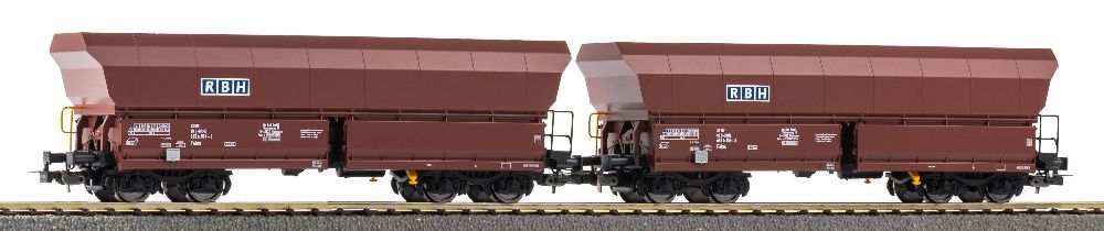 Piko 28339 2er Set Schüttgutwagen Falns RBH VI 1:87 Spur H0 DC