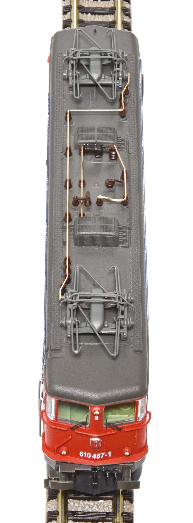 Fleischmann 7570063 Elektrolokomotive Ae 610 487-1 SBB 1:160 Spur N DCC