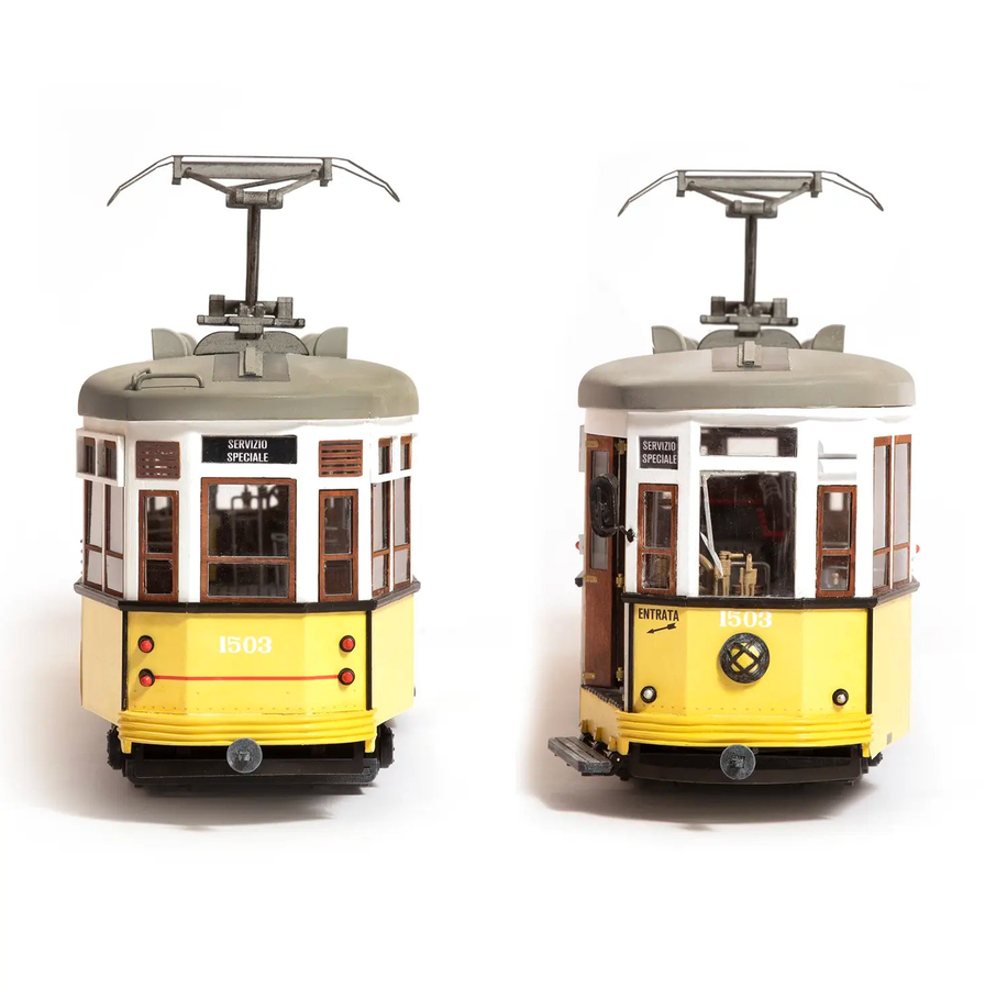 OcCre 53013 Milano Straßenbahn 1:24 Holzmodellbausatz NEU OVP