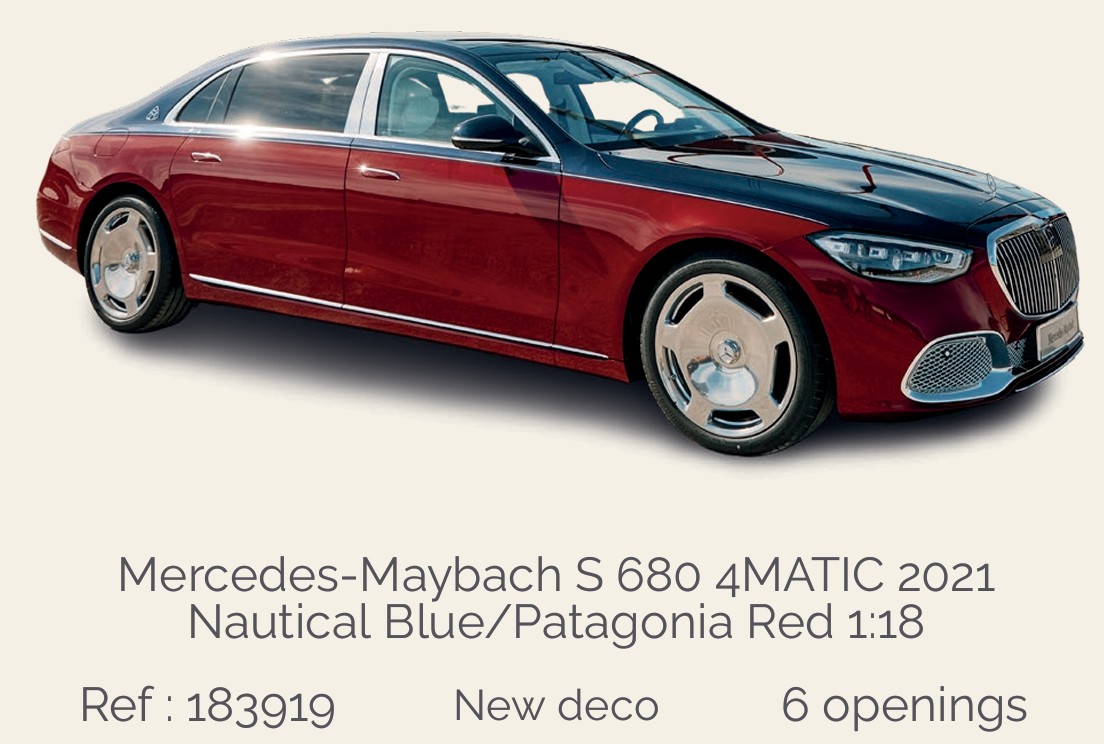 Norev 183919 Mercedes-Maybach S 680 4MATIC 2021 1:18