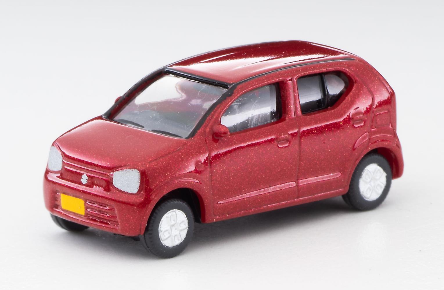 Tomytec 323679 Car-Collection 4x Honda/Suzuki rot 1:150 Spur N Neu