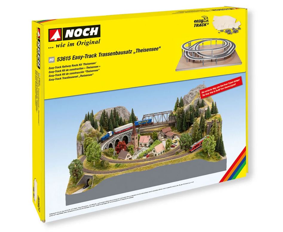 Noch 53615 easy TRACK Trassenbausatz “Theisensee” 1:87 Spur H0