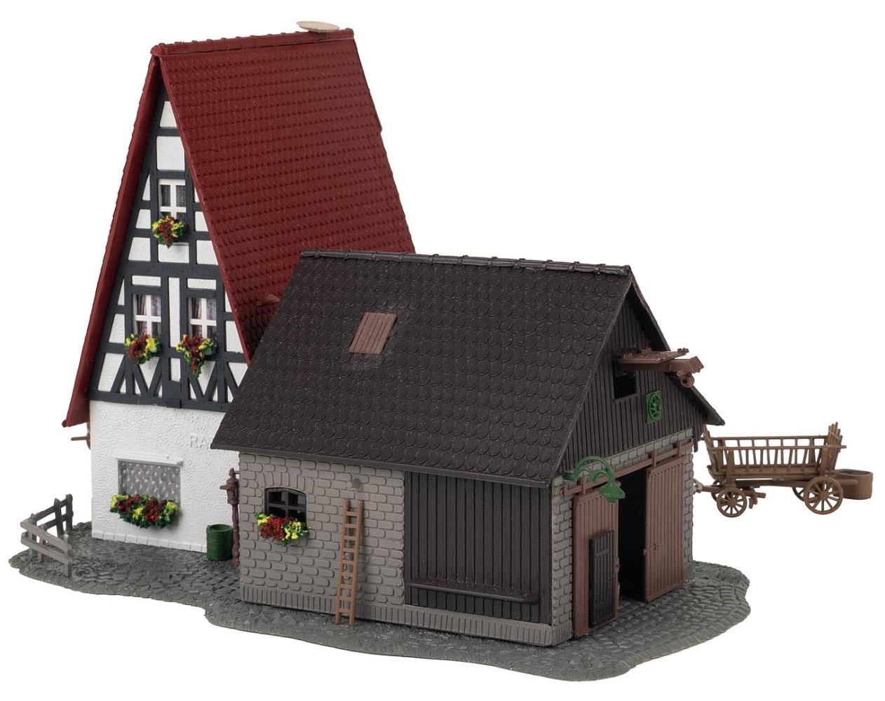 Faller 232156 Rathaus mit Weinkeller 1:160 Spur N Bausatz Neu OVP