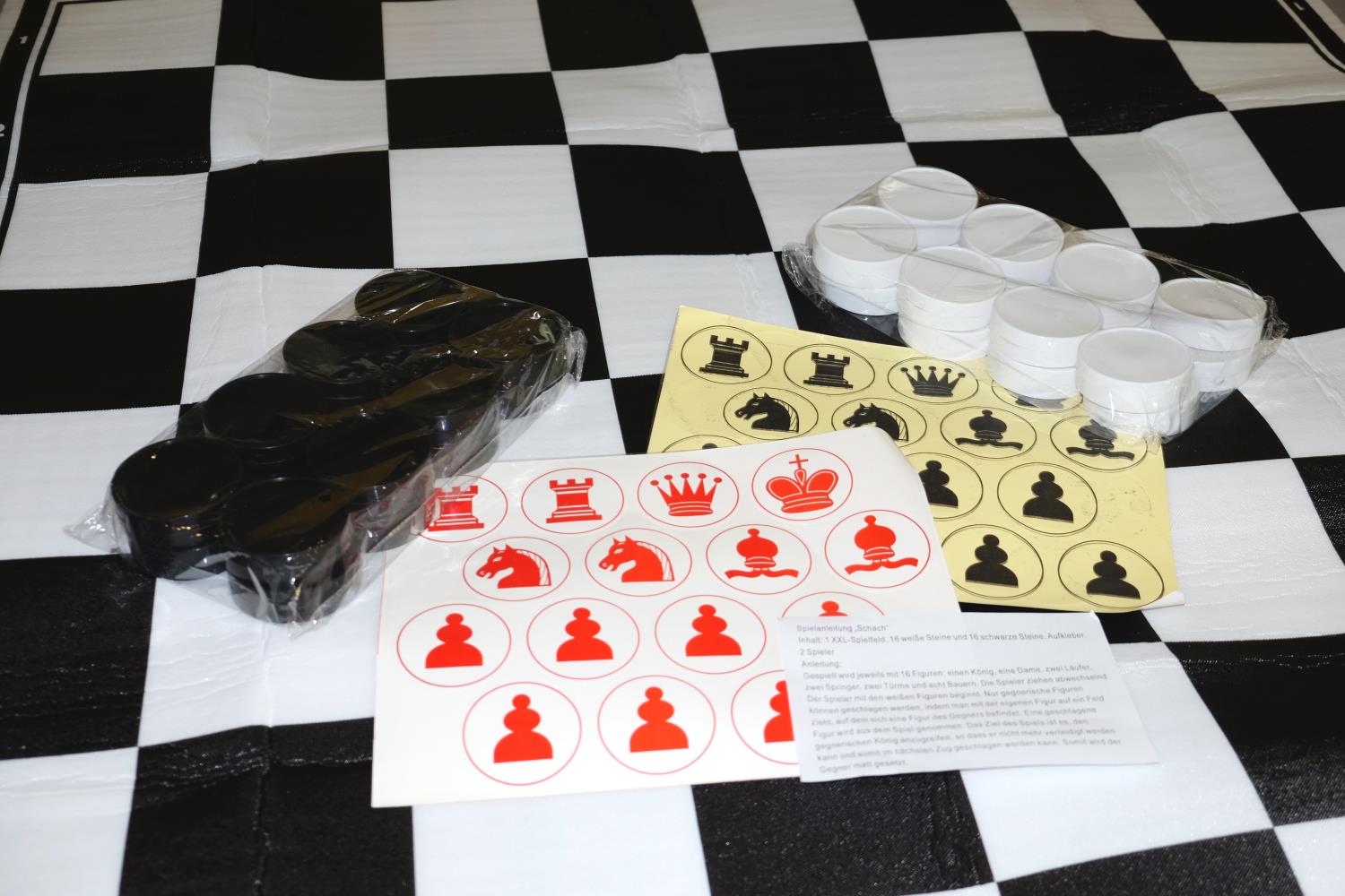Rong Fa 215-586 Schach/CHESS Maxi-Spiel für innen und außen