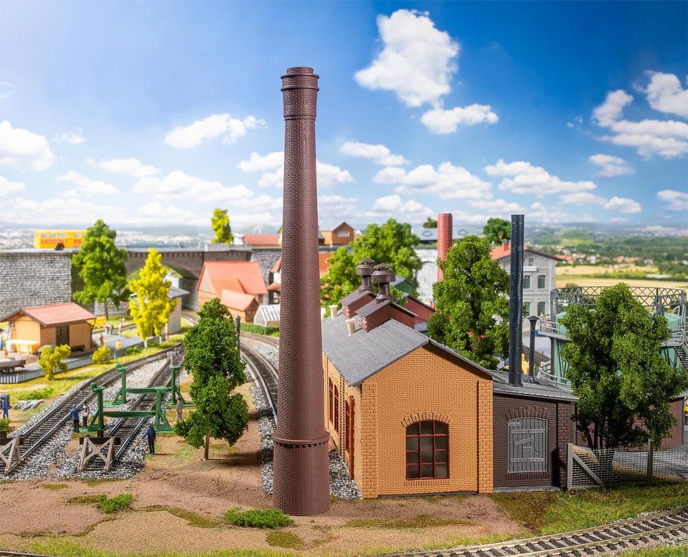 Faller 131336 Industrie-Schornstein 1:87 Spur H0 Bausatz NEU OVP