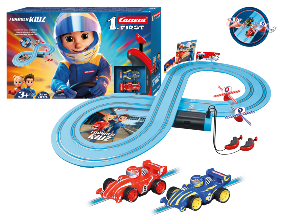 Carrera 20063061 FormulaKidz First Autorennbahn Set NEU OVP