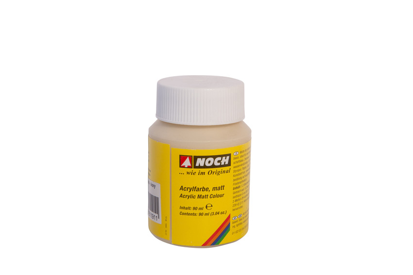 Noch 61191 Acrylfarbe matt elfenbein 90 ml