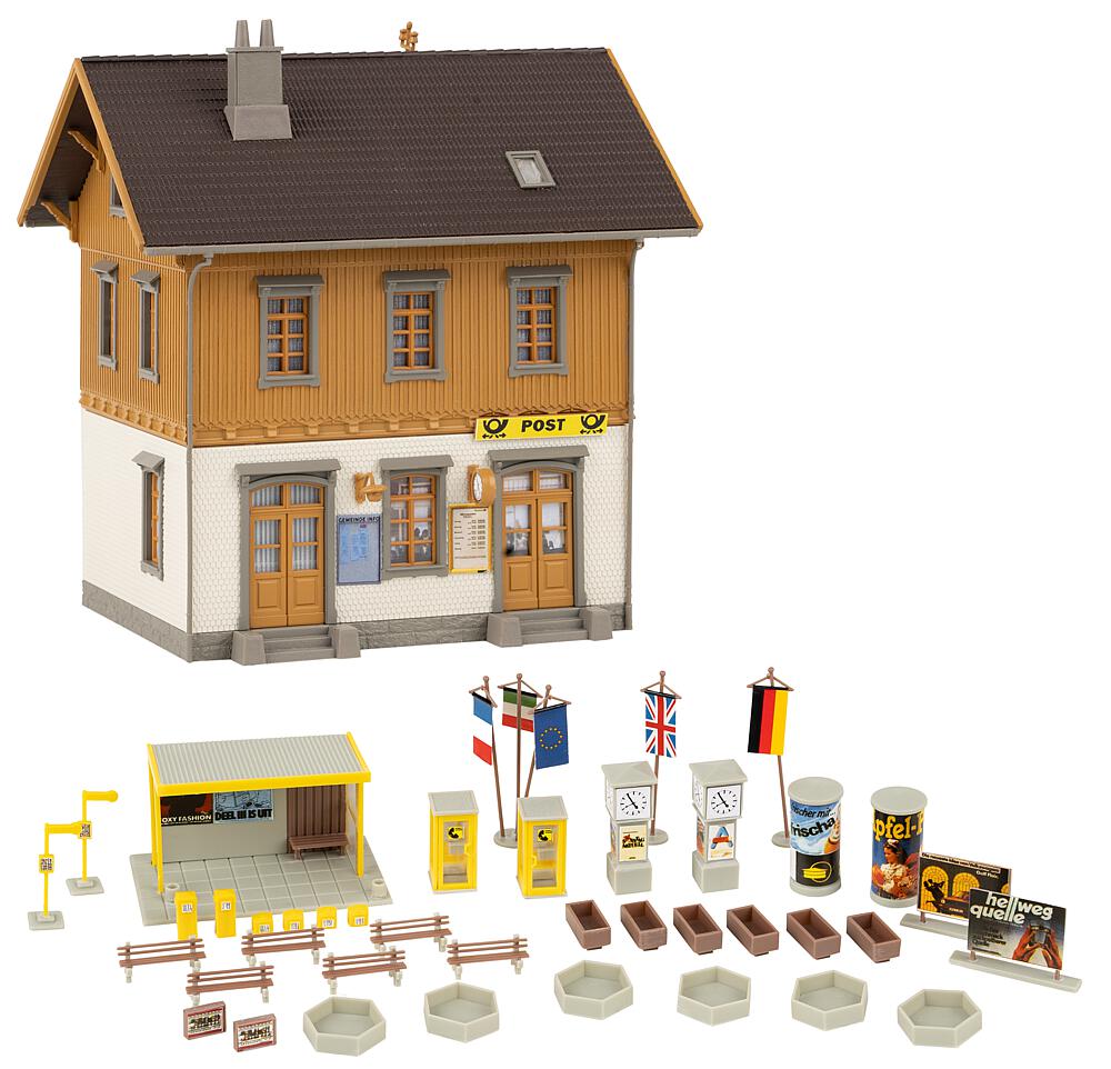 Faller 130887 Dorfpostamt 1:87 Spur H0 Bausatz Neu OVP