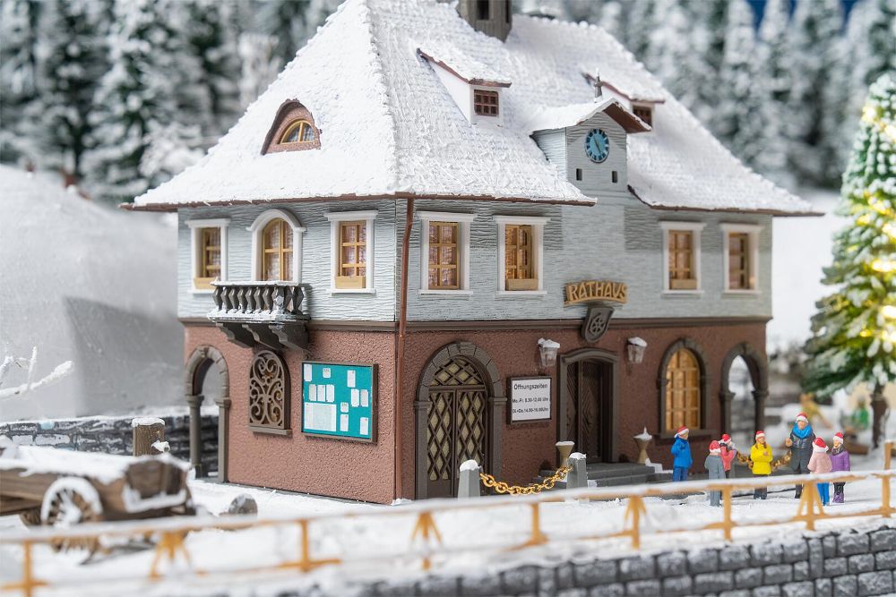 Faller 190093 Aktions-Set Weihnachtssingen 1:87 Spur H0 Bausatz