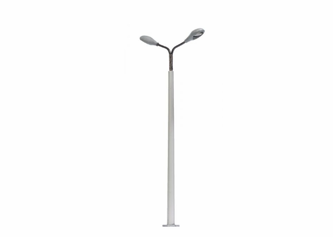 Busch 4158 Betonmast mit 2 Lampen H0