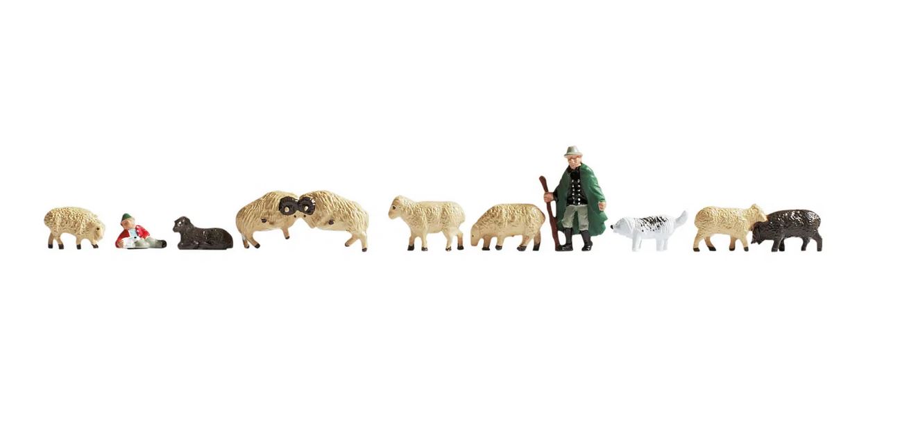 Noch 45750 Schafe und Schäfer 1:120 Spur TT Neu OVP Figuren