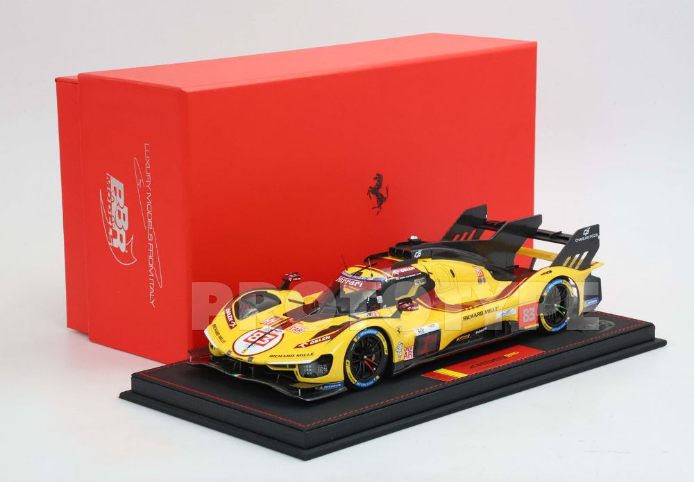 BBR P18271C Ferrari 499P car n. 83 WINNER 24h Le Mans 2025 1:18