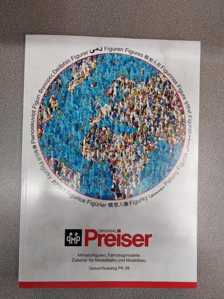 Preiser 93071 Katalog PK28 Miniaturfiguren und Zubehör 337 Seiten