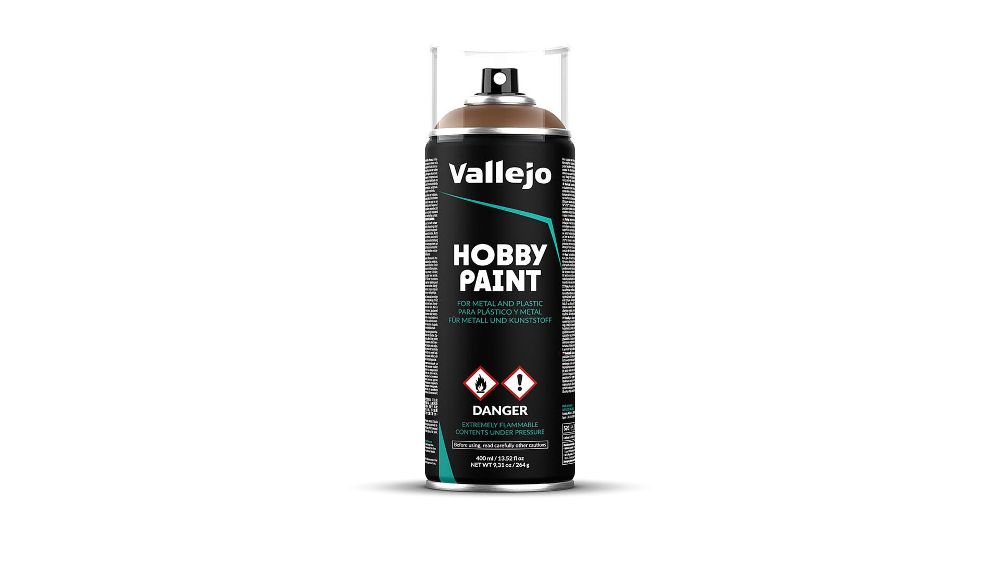 Vallejo 28019 Braun, Fantasie Farben, Sprühdose, 400 ml NEU